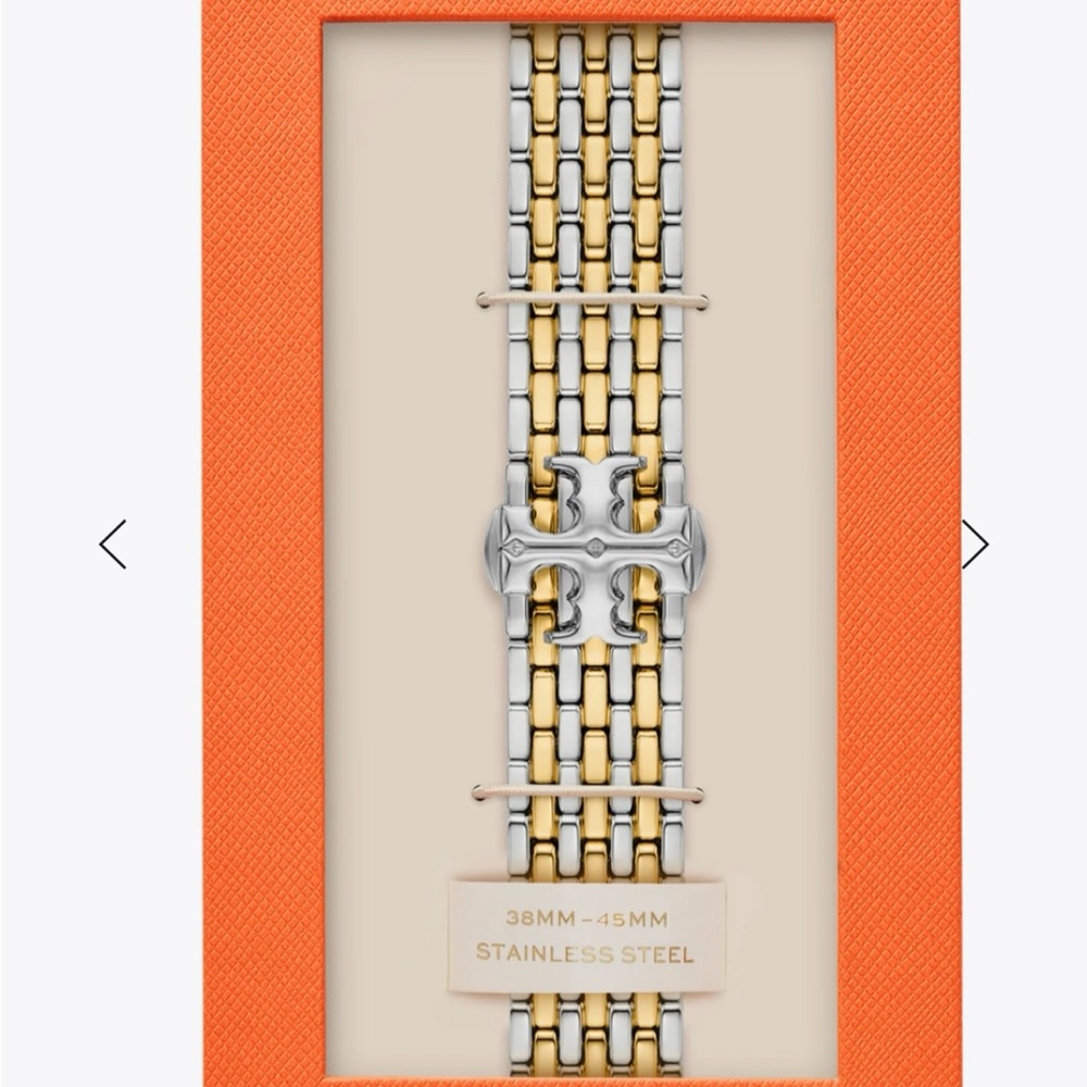 Tory Burch ELEANOR BAND FOR APPLE WATCH Band Two-Tone